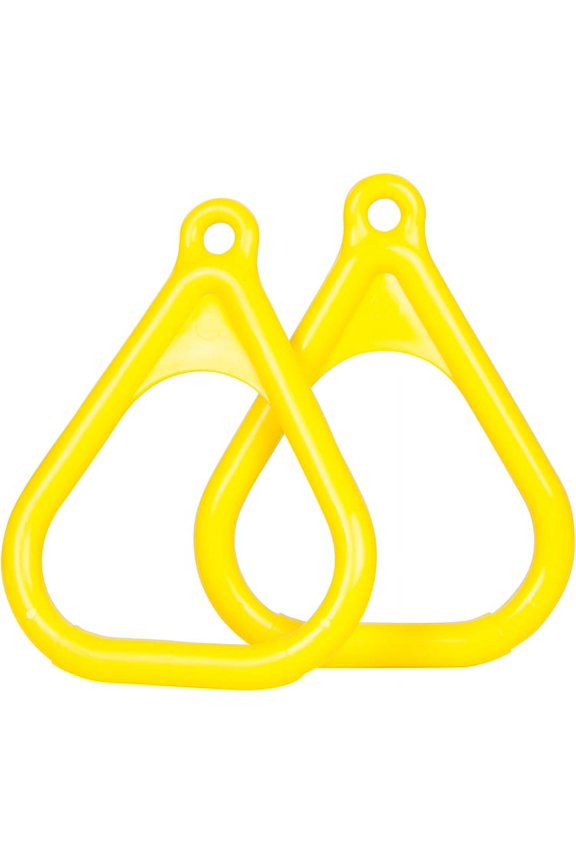 Inc. Plastic Trapeze Ring Pair (Yellow)