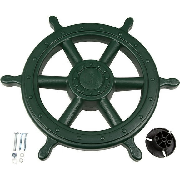 Swing Set Stuff Inc. Ships Wheel (Green)