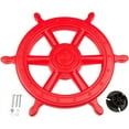 thumbnail image 1 of Swing Set Stuff Inc. Ships Wheel (Red), 1 of 5