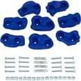 thumbnail image 1 of Swing Set Stuff Inc. Small Textured Rock Holds (Blue), 1 of 6