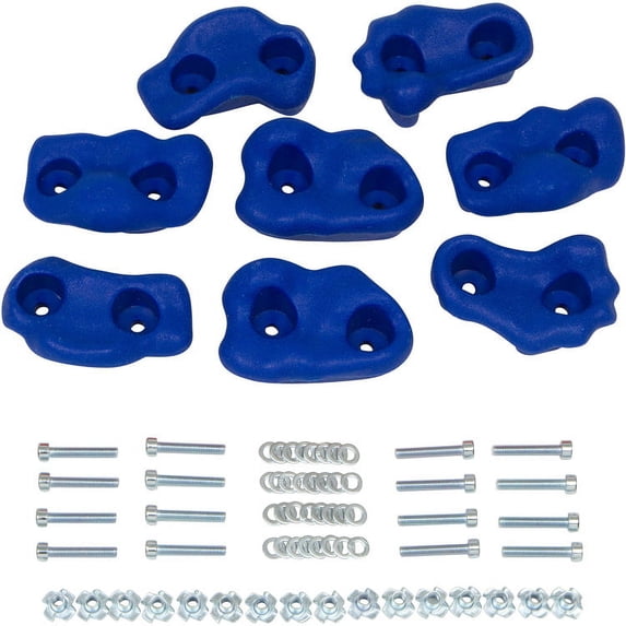 Swing Set Stuff Inc. Small Textured Rock Holds (Blue)