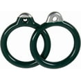 thumbnail image 1 of Swing Set Stuff  Round Trapeze Rings with SSS Logo Sticker, Green, 1 of 1