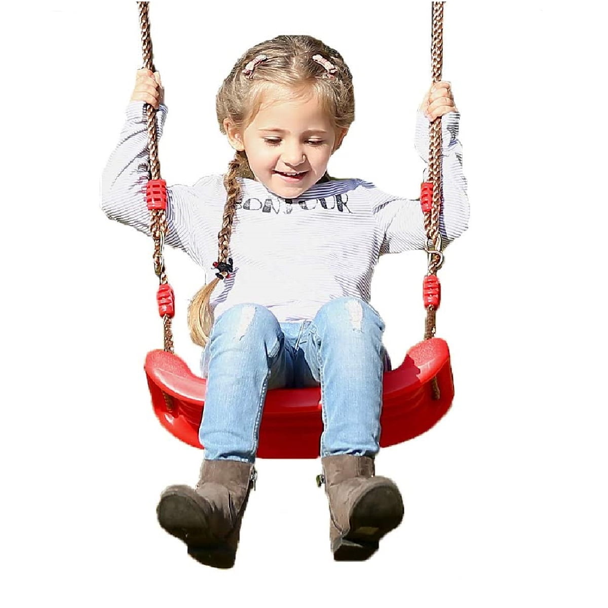 Swing Set Swing Seats, Curved Board Swing Chair Plastic Seat Tree Swing