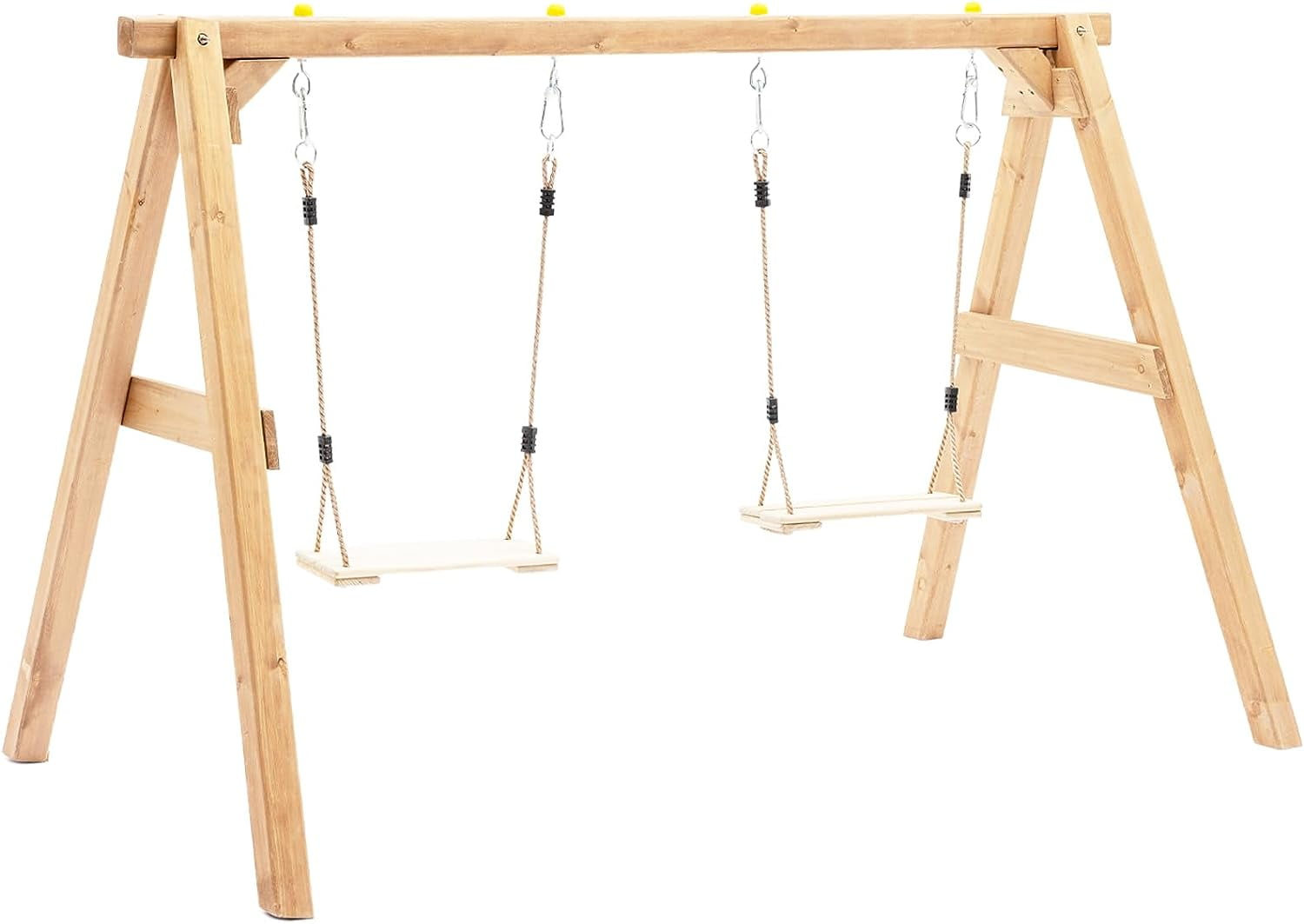Swing Sets for Backyard, Linor Swing Set for Kids, Free Belt Swings