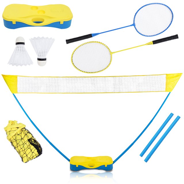 Swing Sports Easy Setup Badminton Game Set, 5ft SelfStanding Net with