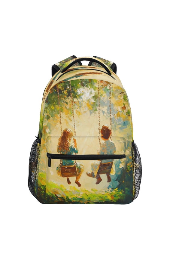 Swing Stylish Large Backpack 15L Self-Standing Durable Twill for School, Office and Travel Use