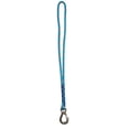 thumbnail image 1 of Swing Suspension Strap with Heavy Duty Stainless Steel Hook Hanging Chair Connection Ropes for Outdoor Hammocks Chair and Trees Hang Kit (Blue 1PCS), 1 of 13