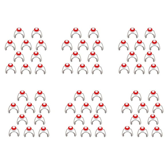 Swing Top Glass Bottle Caps Flip Beer Bottle Swing Cap for Style Beer Bottle Beer,Soda Bottles,Homebrewing 60Pcs