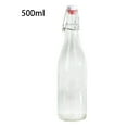 thumbnail image 1 of Swing Top Glass Bottles with Silicone Sealed Caps Reusable Leakproof Storage for Homemade Drinks and Outdoor Picnics, 1 of 6