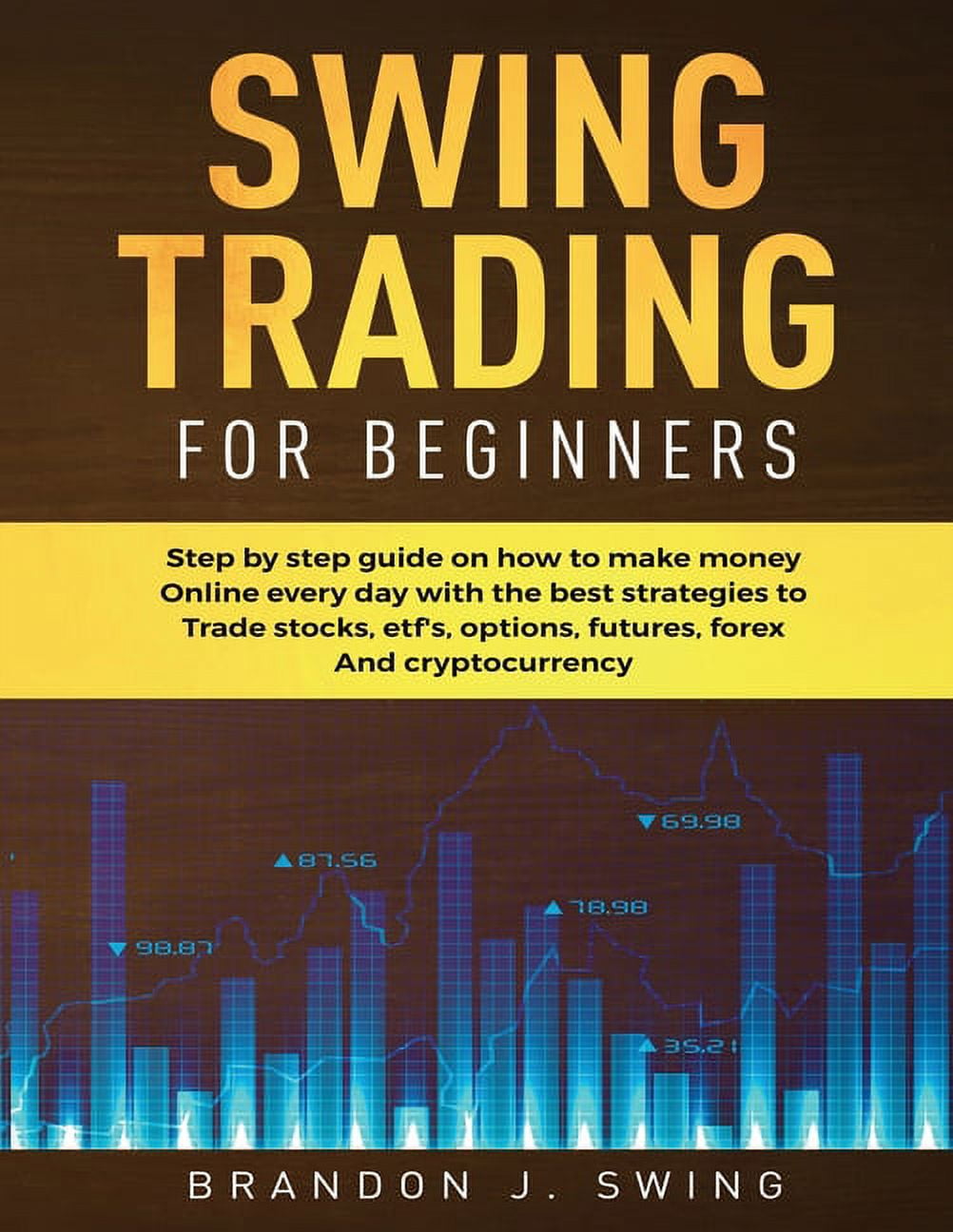 BRANDON J SWING Swing Trading for Beginners : Step by Step Guide on How to Make Money Online Every Day With the Best Strategies to Trade Stocks, Options, Futures, Forex and Cryptocurrency (Paperback)