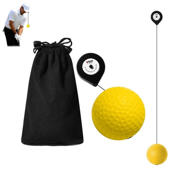 Swing Trainer Head Stability and Consistency in Swing Training Aids, Head Balance Rotation Training Aid for Driving Range, Portable Practice Equipment for Tempo and Posture Correction
