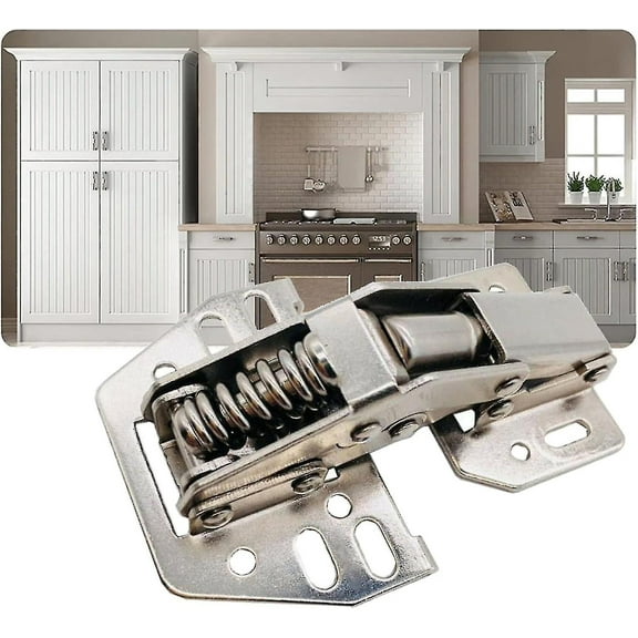 Swing Up Flap Hinge, 2pcs Overhead Swing Up Locker Cupboard Door Stay Hinge Caravan Motorhome for Mo