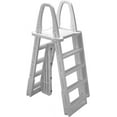 Swing Up Lock Ladder with Antientrapment Barrier Designed for Above
