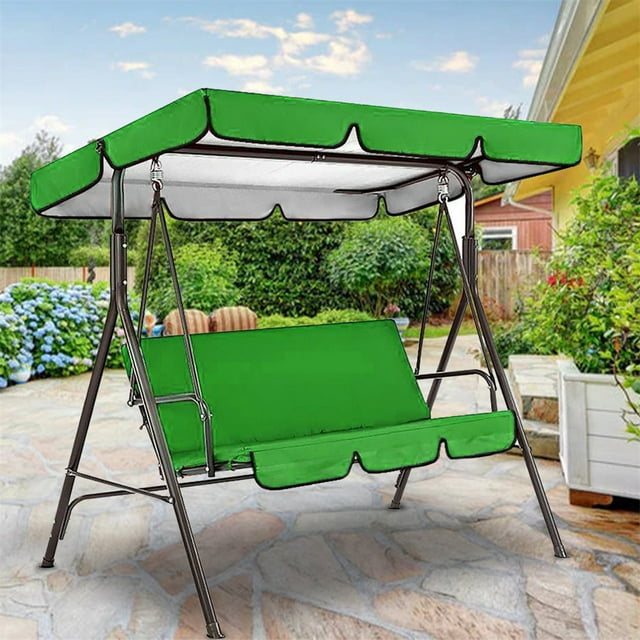 Swing Waterproof Oxford Cloth Canopy, Garden Swing Seat Replacement
