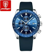 Swing men watch fashion sport chronograph silicone quartz watches top brand luxury waterproof luminous date MENS wristwatch