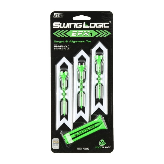 SwingLogic EFX-1 - Golf Aiming & Alignment Trainer Tee - Version 2.0