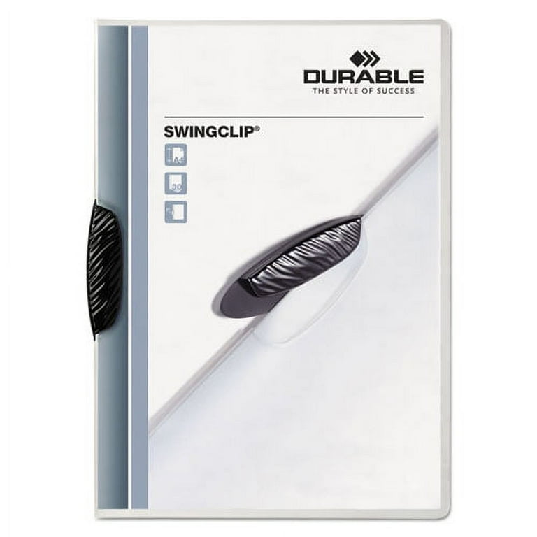 Swingclip Clear Report Cover, Swing Clip, 8.5 x 11, Clear/Clear, 5/Pack Swingclip Clear Report Cover, Swing Clip, 8.5 x 11, Clear/Clear, 5/Pack