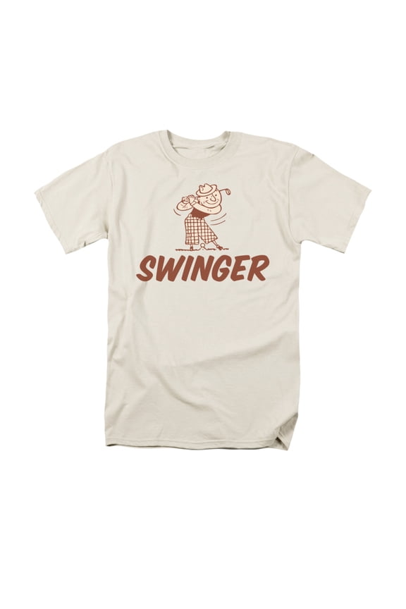 Swinger Humorous Funny Golf Saying Adult T-Shirt