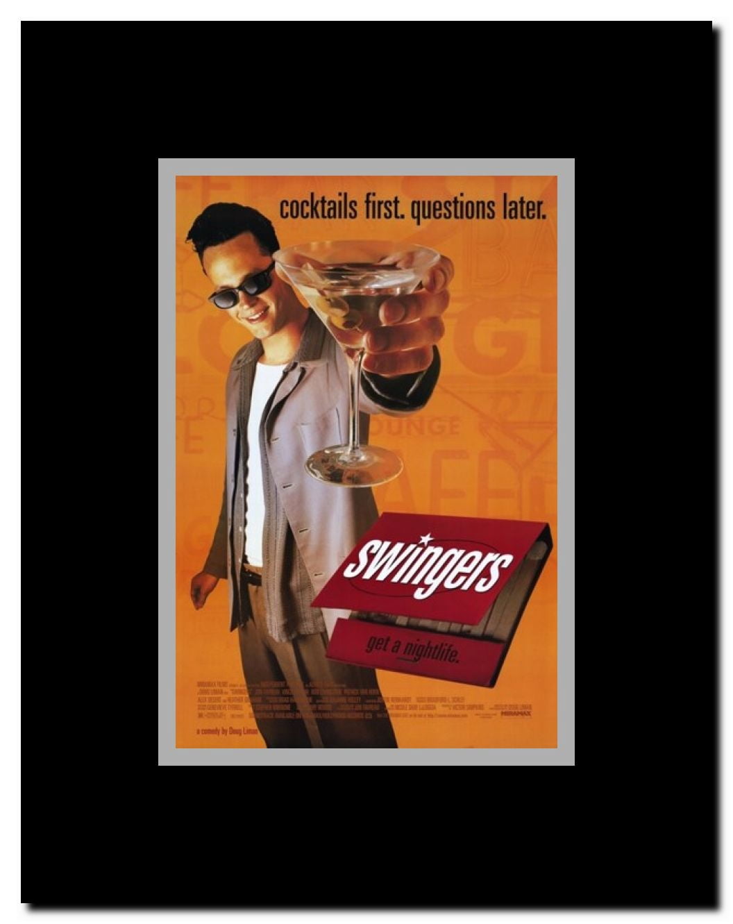 Swingers Framed Movie Poster