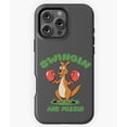 thumbnail image 1 of Swingin' and Missin' Kangaroo Funny Phone Case for iPhone 16 15 14 13 12 11 Pro Max, 1 of 2