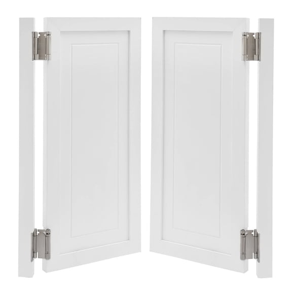 Swinging Doors, Cafe Doors, Wood Swing Door for Residential or Commercial Environments (35.43*15.75in)