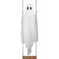 thumbnail image 1 of Swinging Ghost Outdoor Decor, 3.3 Ft Hanging Ghosts Halloween Decor with Remote Control, Ghosts on a Swing Decoration, Scary Party Outside for Front Door, Porch, Garden, Yard, Tree(No light), 1 of 8