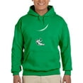 thumbnail image 1 of Swinging On The Moon Hoodie Men -Smartprints Designs, Male 4X-Large, 1 of 4