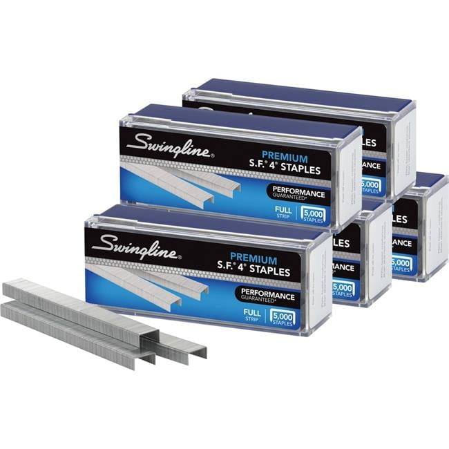 Swingline  0.5 in. SF4 Premium Staples - 5 per Pack
