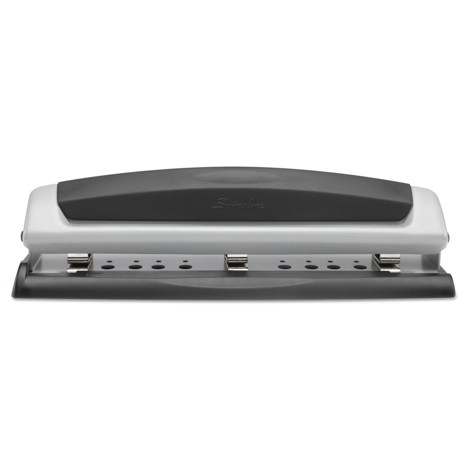 Acco10-Sheet Precision Pro Desktop Two-to-three-hole Punch, 9/32" Holes