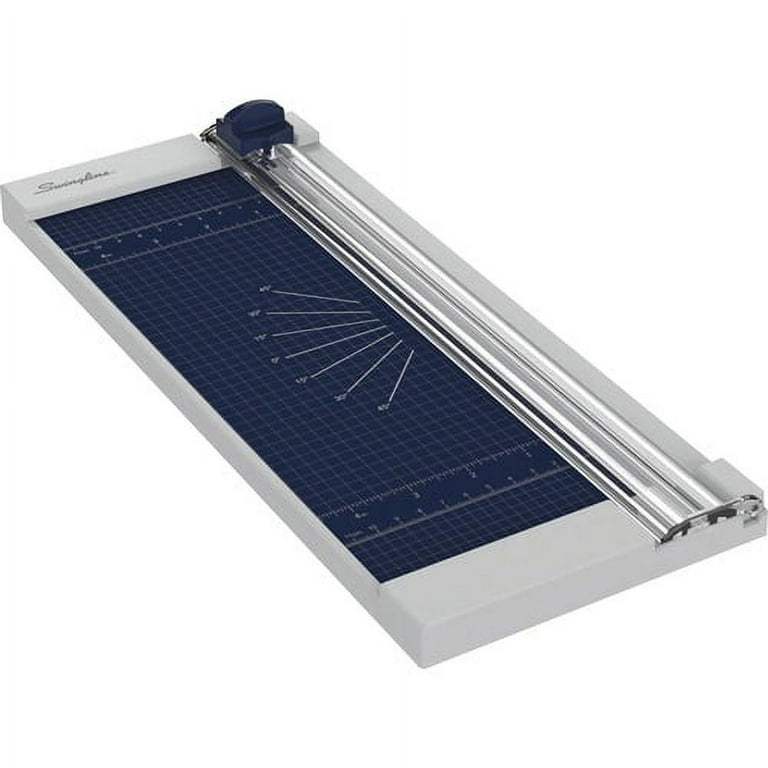 Swingline 1208P Rotary Trimmer - 8 Sheet Cutting Capacity - 12 Swingline 1208P Rotary Trimmer - 8 Sheet Cutting Capacity - 12