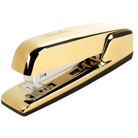 Swingline 747 Business Desktop Stapler 30 Sheets Gold Metallic - Full Size