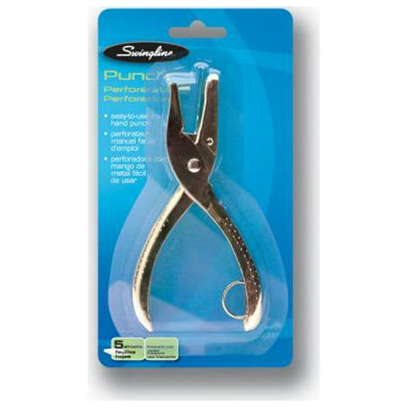 Swingline A7074005B One-Hole Punch, 0.25-In. - Quantity 10