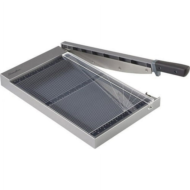 Swingline ClassicCut Guillotine Glass Trimmer - 15 Sheet Cutting Capacity - 12 Swingline ClassicCut Guillotine Glass Trimmer - 15 Sheet Cutting Capacity - 12
