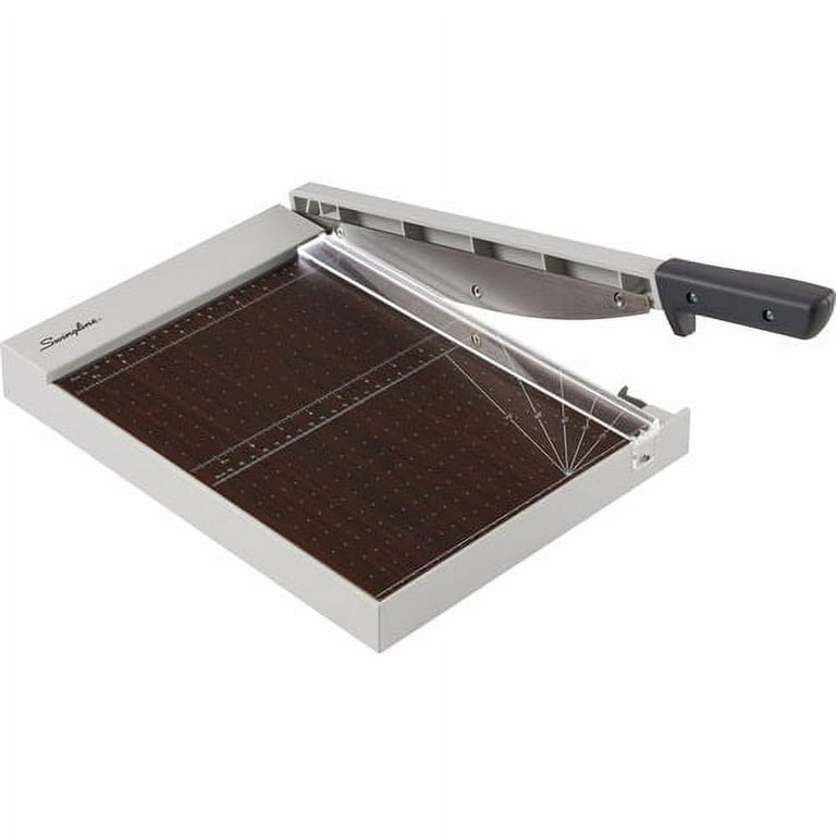Swingline ClassicCut Guillotine Wood Trimmer - 10 Sheet Cutting Capacity - 15 Swingline ClassicCut Guillotine Wood Trimmer - 10 Sheet Cutting Capacity - 15