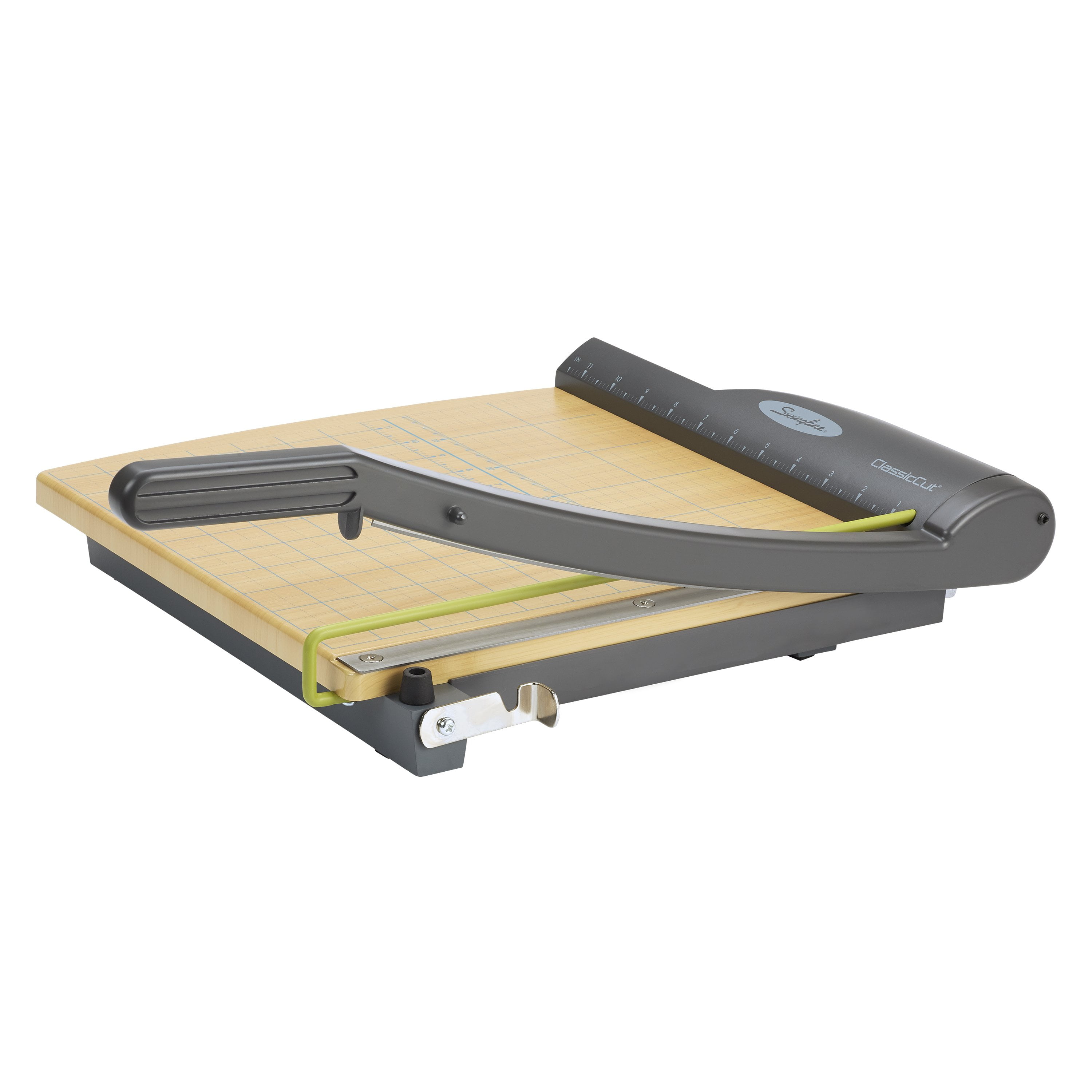 $12/mo - Finance Swingline Paper Cutter, Guillotine Trimmer with EdgeGlow  LED Cut Guide and Solid Wood Surface, 15 Cut Length, 10 Sheet Capacity,  ClassicCut 1510W (G7010002)
