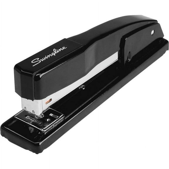 Swingline Commercial Desk Stapler - 20 Sheets Capacity - 210 Staple Capacity - Full Strip - 1/4" Staple Size - Black