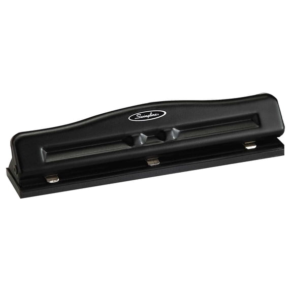 Swingline Commercial Desktop Punch, 2-3 Holes, Adjustable Centers, 11 Sheets