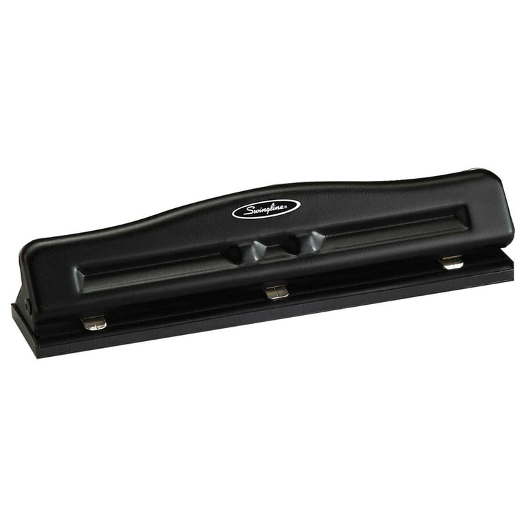 Swingline Commercial Desktop Punch, 2-3 Holes, Adjustable Centers