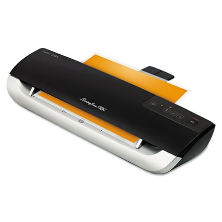 Swingline GBC Fusion 3000XL Laminator Plus Pack with Ext Warranty and Pouches, Black/Silver