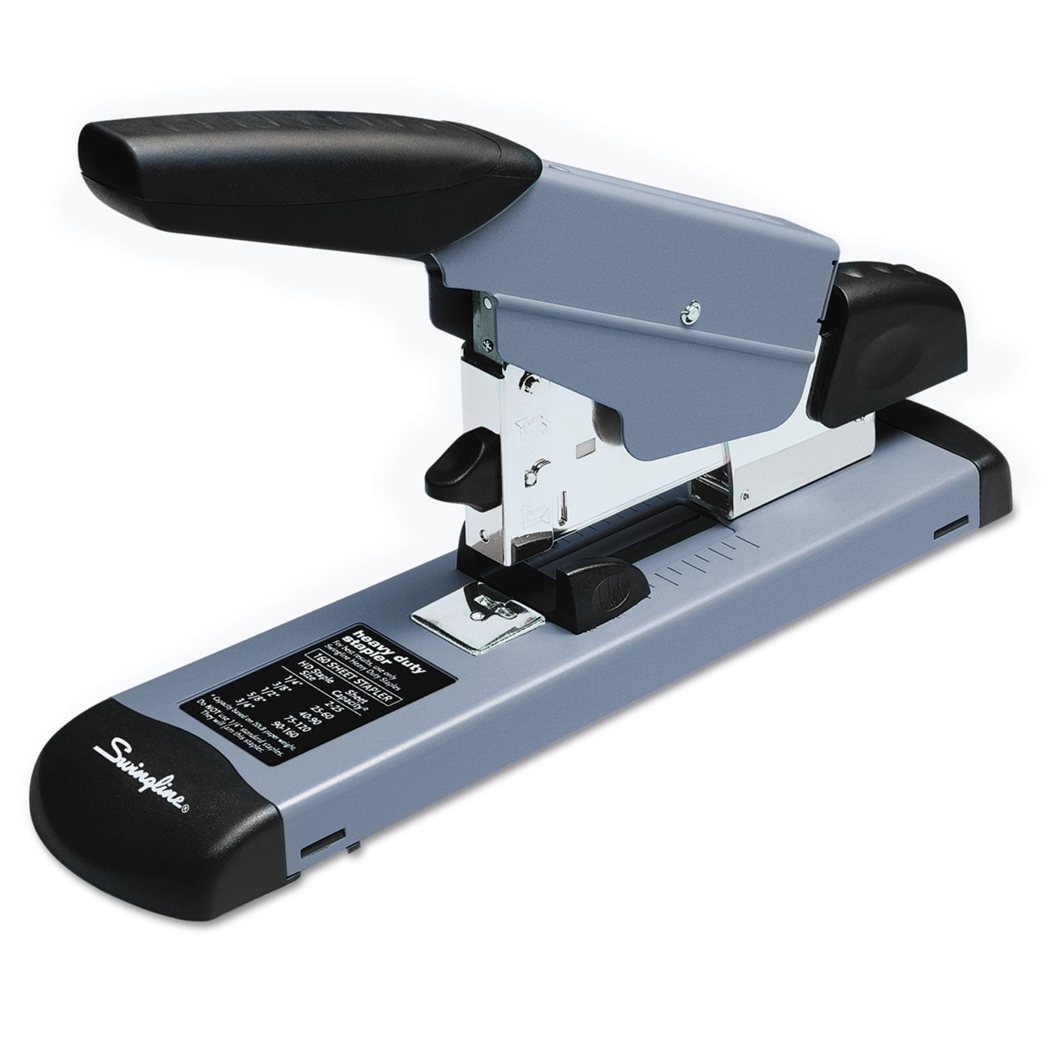 Swingline - Heavy-Duty Stapler 160-Sheet Capacity - Black/Gray