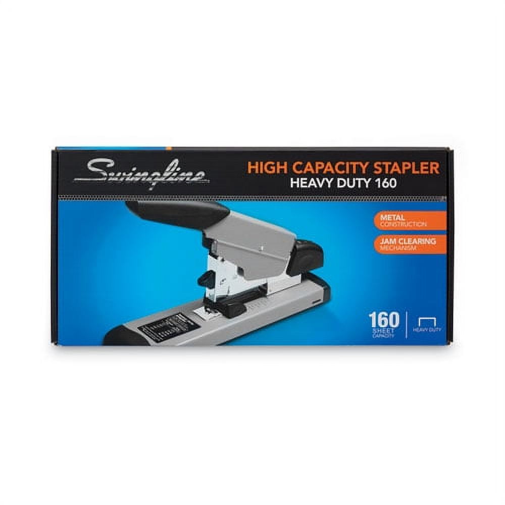 Swingline HeavyDuty Stapler, 160Sheet Capacity, Black/gray Order of