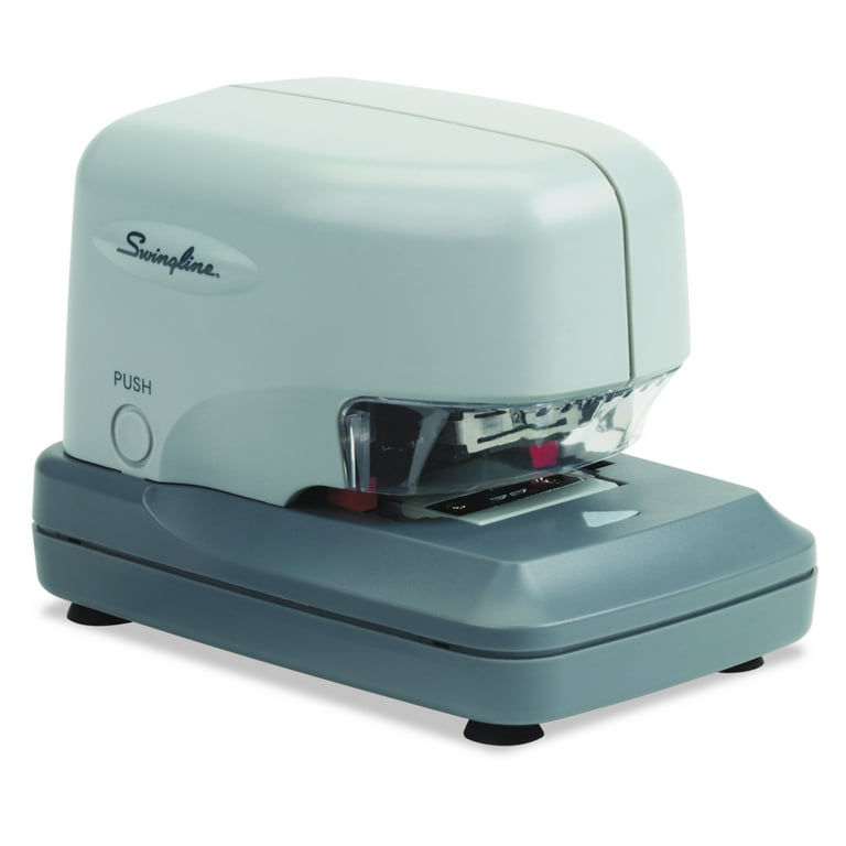 High-Volume Electric Stapler, 30-Sheet Capacity, Gray High-Volume Electric Stapler, 30-Sheet Capacity, Gray