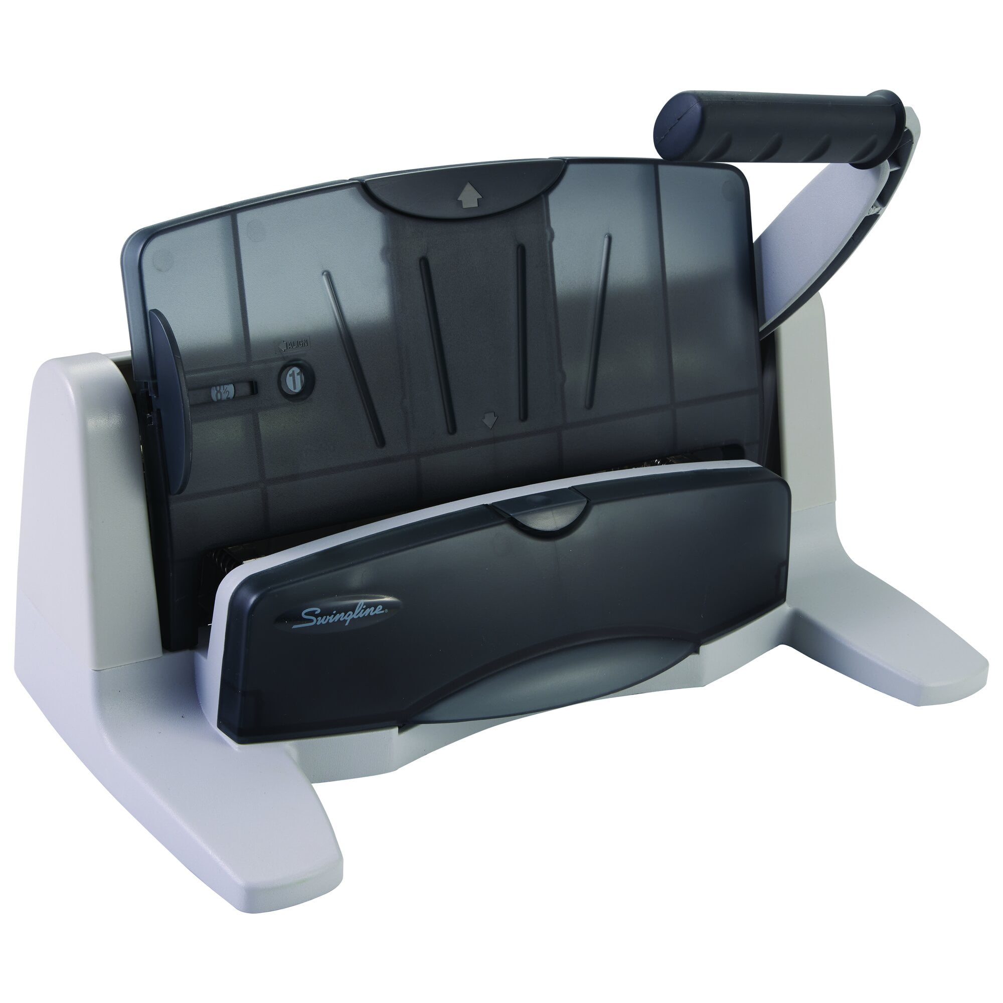 Swingline LightTouch Heavy Duty Punch, 50% Easier, 2-7 Holes, 40 Sheets