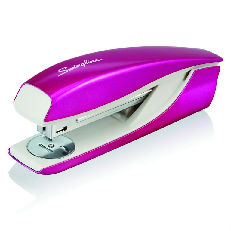 Swingline NeXXt Series WOW Desktop Stapler - 40 Sheets Capacity - 1 Each - Pink Swingline NeXXt Series WOW Desktop Stapler - 40 Sheets Capacity - 1 Each - Pink