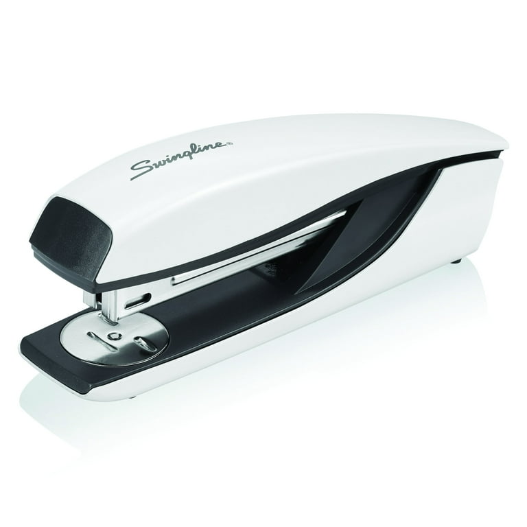 Swingline NeXXt Series WOW Desktop Stapler - 40 Sheets Capacity - 1 Each - Blue, White Swingline NeXXt Series WOW Desktop Stapler - 40 Sheets Capacity - 1 Each - Blue, White