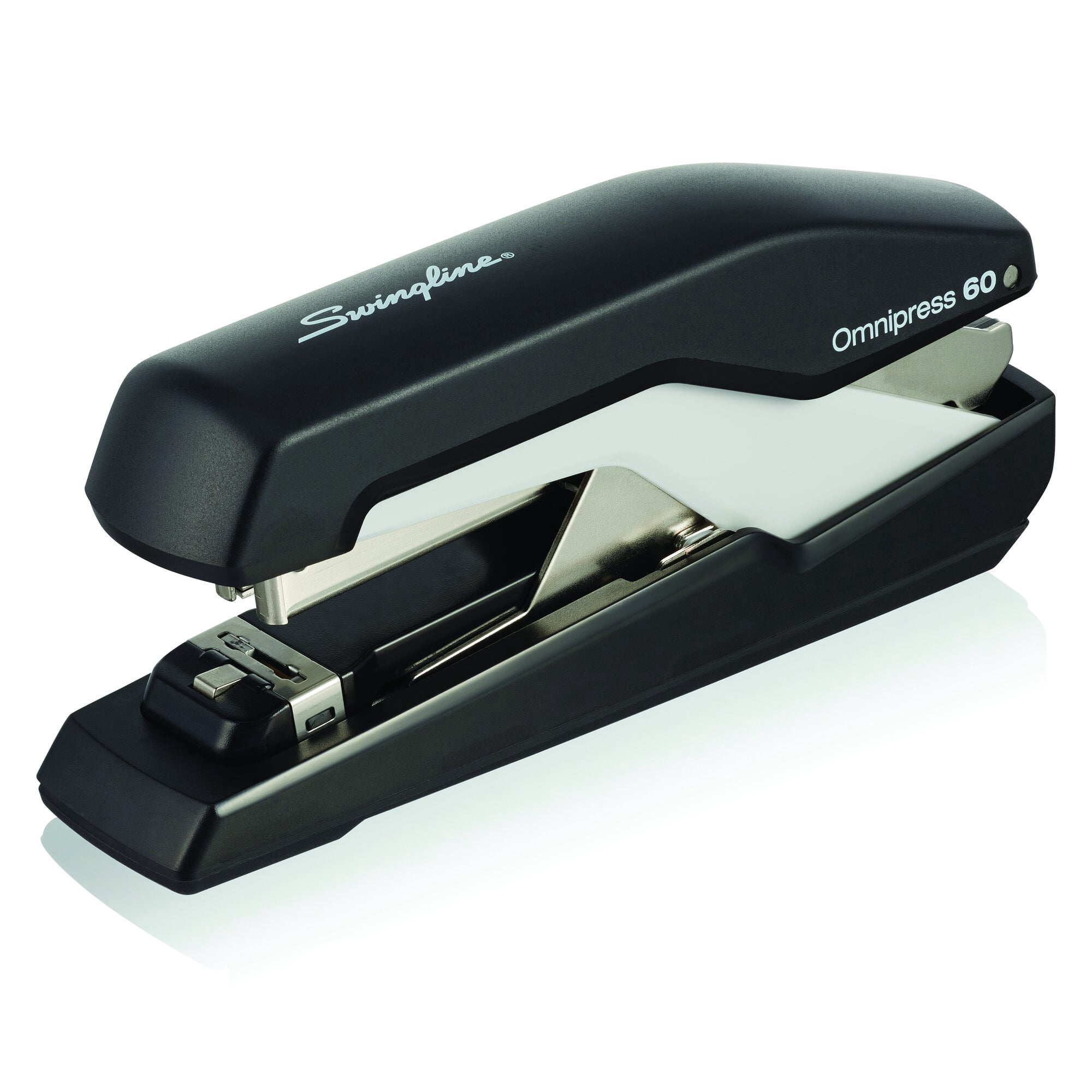 Swingline Omnipress 60 Stapler, 60 Sheets, Black/Gray