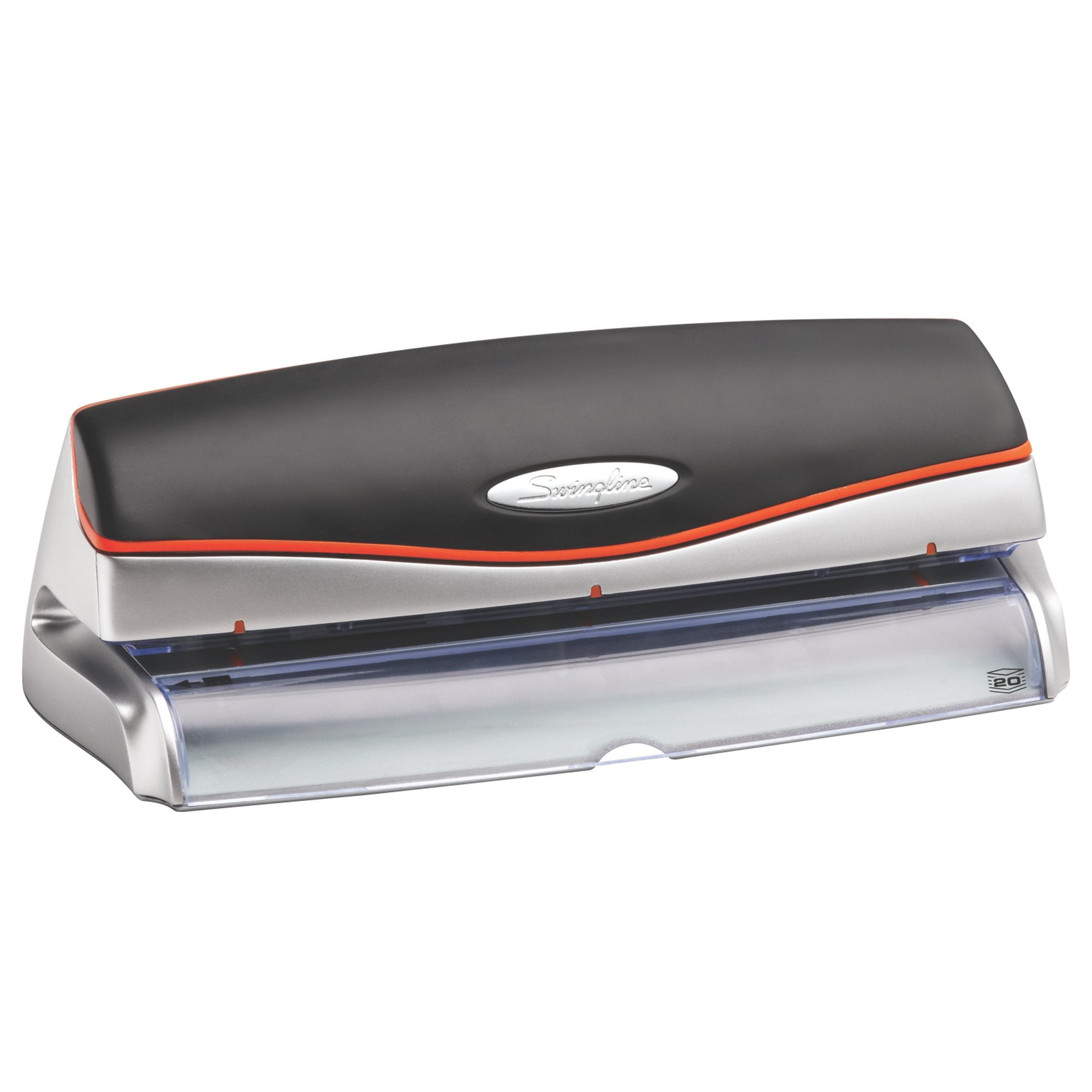 Swingline 74525 Commercial Electric 3 Hole Punch, 20 Sheet Capacity, 3 Hole