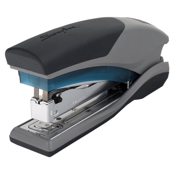 Swingline Optima 25 Reduced Effort Stapler, 25 Sheets, Blue/Gray