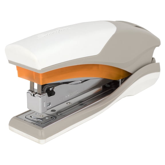Swingline Optima 25 Reduced Effort Stapler 25 Sheets OrangeGray - Full Size