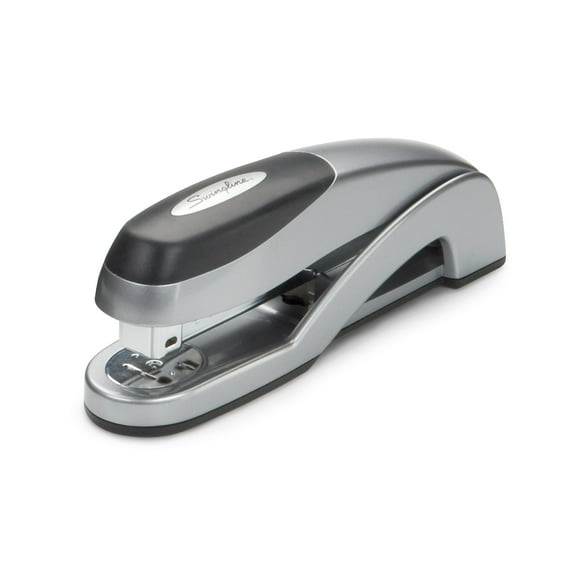 Swingline Optima Desk Stapler, Full Strip, 25-Sheet Capacity, Silver
